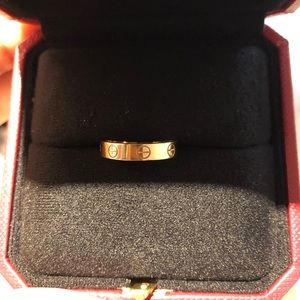 Cartier love ring